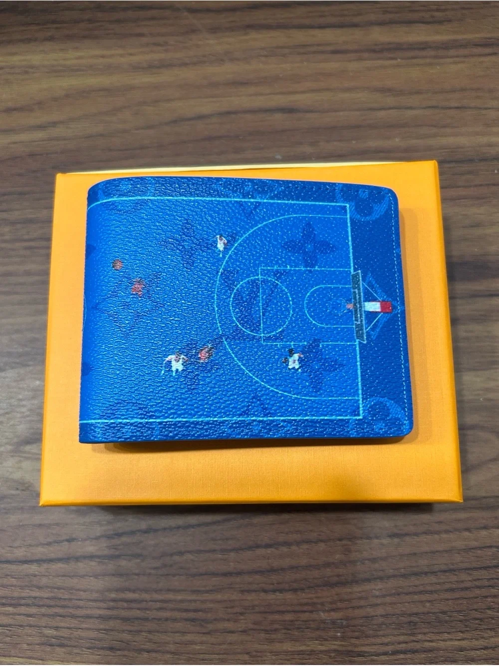 Louis Vuitton Blue Basketball Wallet